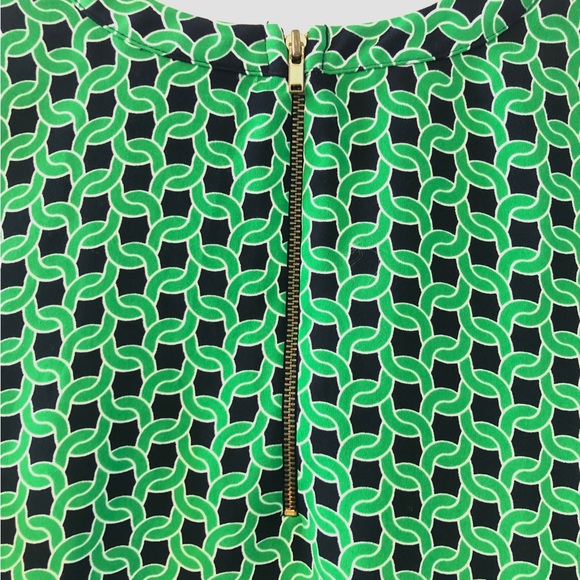 Adrienne Vittadini Green - Navy Blue Dress Size 2 - Picture 6 of 12